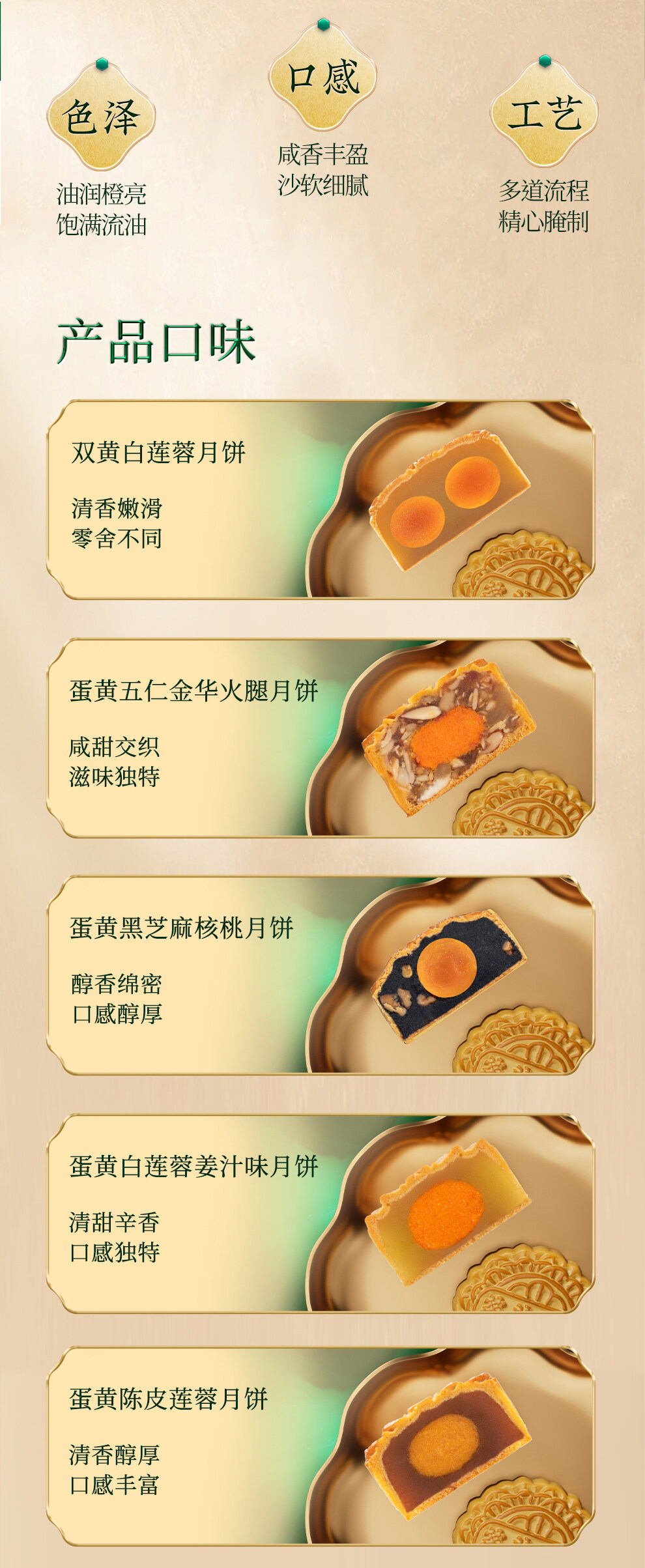 香港元朗荣华月饼中秋送礼场景展示